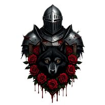 WolfKnight with Roses zurück zur Auswahl 👈👉 zum Shop