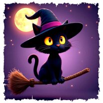 Black Cat Witch zurück zur Auswahl 👈👉 zum Shop