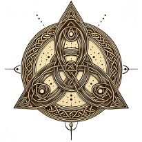 Triquetra mit Kreis zurück zur Auswahl 👈👉 zum Shop