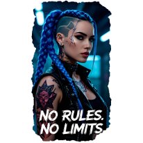 NO RULES. NO LIMITS. zurück zur Auswahl 👈👉 zum Shop
