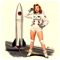 Pin-Up Astronaut zurück zur Auswahl 👈👉 zum Shop