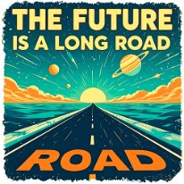 The Future Is a Long Road zurück zur Auswahl 👈👉 zum Shop