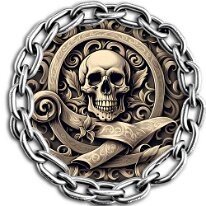 Skull in Chain Stone zurück zur Auswahl 👈👉 zum Shop