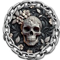Skull in Chain Spring zurück zur Auswahl 👈👉 zum Shop