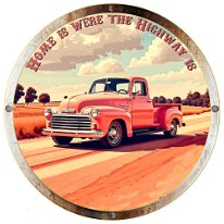 Pink Lady on Highway zurück zur Auswahl 👈👉 zum Shop