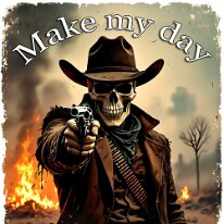 Cowboy Skull Designwelt